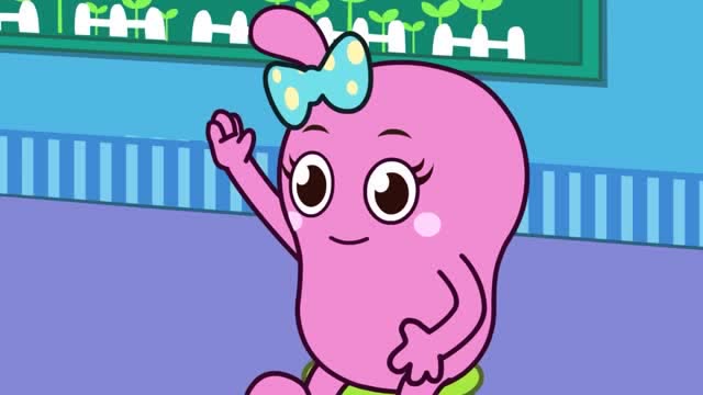 咕力咕力早教动画:和粉咕力一起去学汉字!