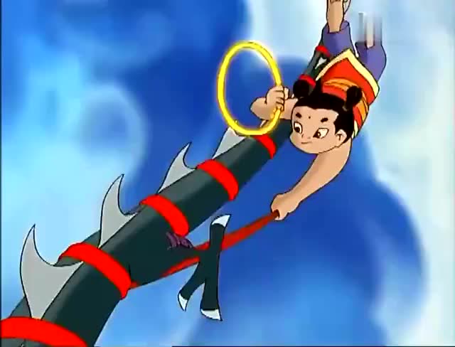 哪吒传奇:东海老龙王原来也就这本事,竟被哪吒骑着跑,太可笑!