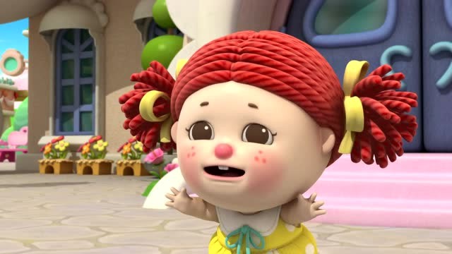 《彩虹宝宝》来来往往的车辆夹在妞妞和斑斑中间,彩虹宝宝帮帮他们