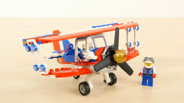 乐高积木创意百变31076 超胆侠特技飞机评测和展示