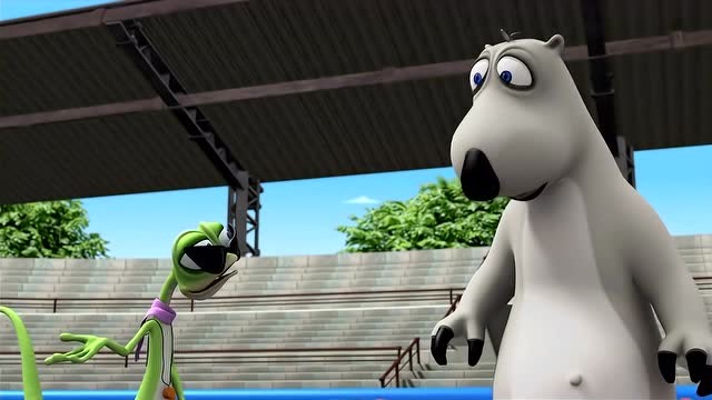 倒霉熊 第三部:小蜥蜴教会了倒霉熊跳高