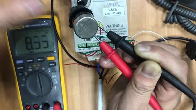 变频器配角,电位器的测量方法