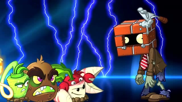 小顺解说:豌豆炮手三兄弟大战僵尸