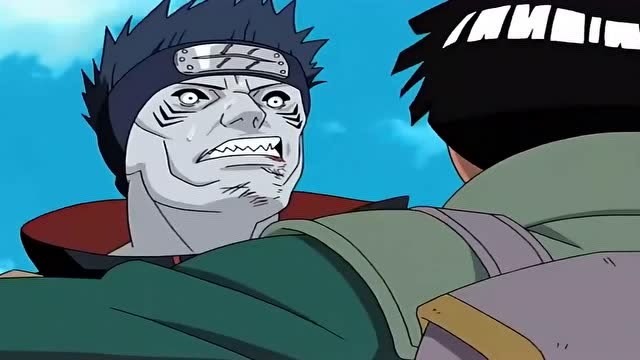 火影忍者精彩片段:盘点火影里迈特凯仅有的两次朝孔雀