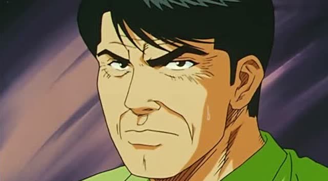 灌篮高手教练发现球场上的仙道出现累的表情,心事重重站起来