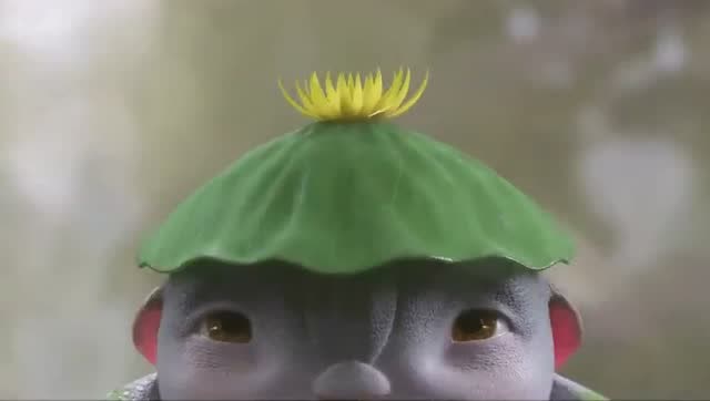 小胡巴生气可不好惹,胡巴开启机关枪模式,无奈敌人太大没什么用