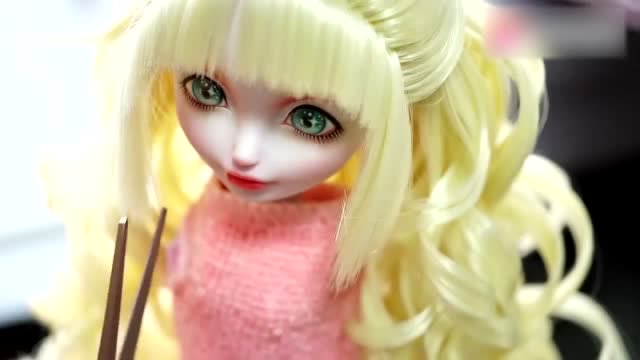 娃娃改造:廉价娃娃大型整容现场!完妆是洛丽塔风格的仙女!好看
