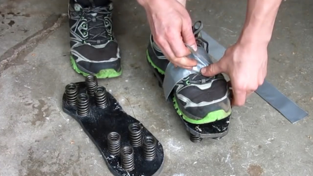 在鞋底装上弹簧,会不会跳得更远?老外测试后心情复杂