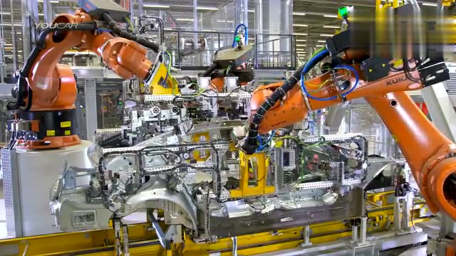 德国工业4 0宝马全自动化生产线全流程体验