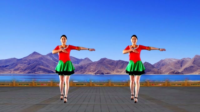 16步广场舞《家乡美》山美水美样样美,抒情舞步,好看好学!