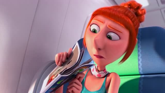 神偷奶爸:露西已经登上了飞机,可是她无论怎样都忘不掉格鲁