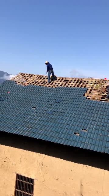 上房揭瓦,是不是浪费了