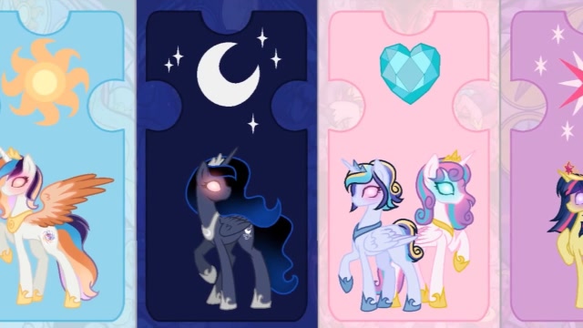 《小马宝莉》太阳,月亮,水晶,星光的魔法公主!哪个可爱标志厉害?