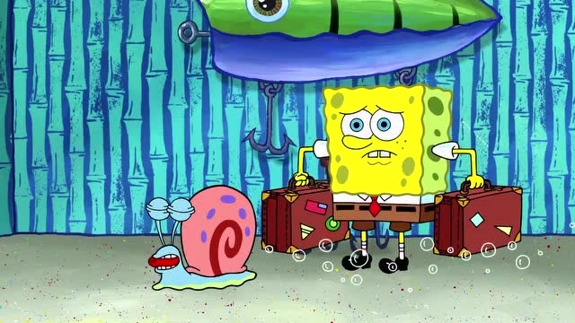 海绵宝宝:小蜗把家毁了