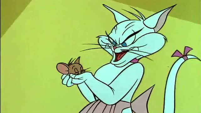 猫和老鼠:汤姆的妈妈和汤姆一样都是想要吃了杰瑞的