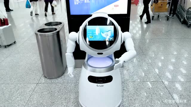 深圳机场引入机器人克鲁泽
