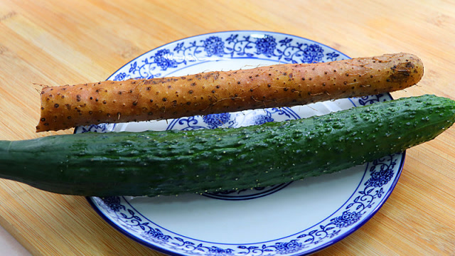 一根山药,一根黄瓜,简单一做,我家一周吃5次,老人小孩都爱吃
