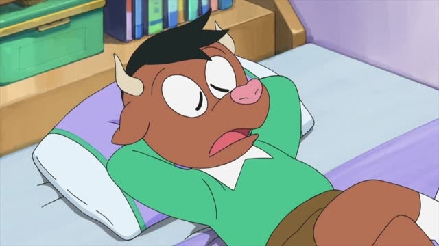 哆啦a梦:小夫不听奶奶的劝告结果变成了一头牛连带妈妈也遭惩罚