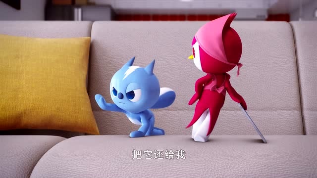 迷你特工队:弗特和赛米都说是对方弄坏了秀智的手机,秀智很生气