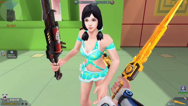 生死狙击最新角色,价值50元的泳装小姐姐来了,第三人称展示!
