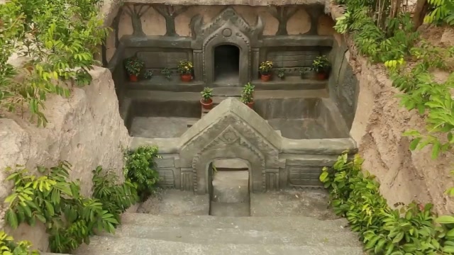 大叔挖地3米建"地下宫殿",这是要给未来的考古学家出难题呀!