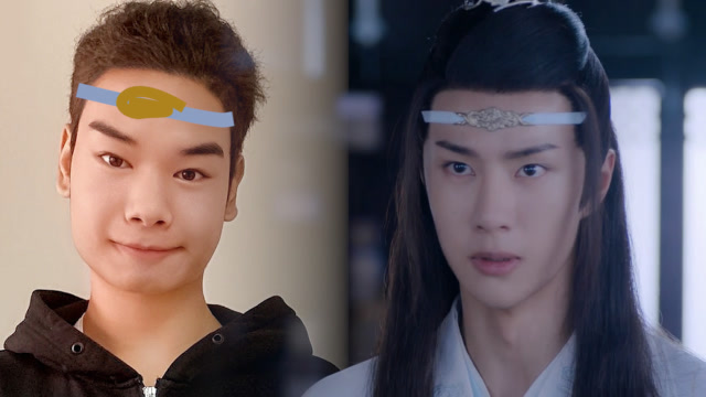 王一博出入地下发廊?陈情令死亡造型撞脸网红小吴