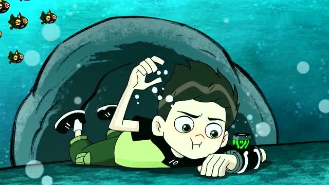 少年骇客:敢在水里和小班的水霸王打架,就算你是海怪也惹错人了