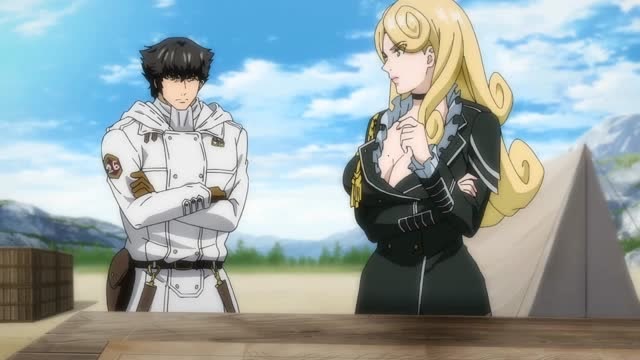 猎兽神兵:军官给队长分析战局,这阵势,对方能认真听完也是厉害