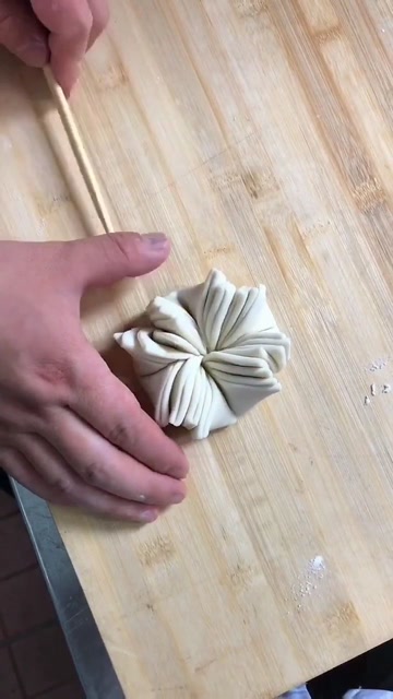 不一样的花卷馒头手法