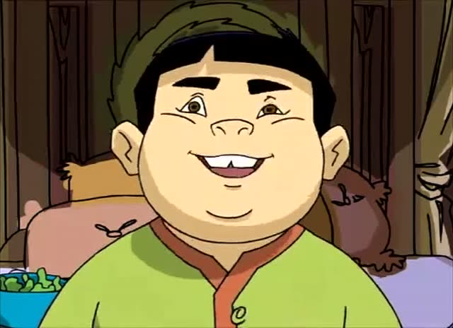 成龙历险记:龙叔奉命保护小个子国王,胖嘟嘟的脸颊也太可爱了!
