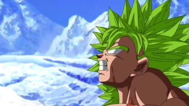 白神贝吉特真是太强了,一招龙拳就让布罗利输得没脾气