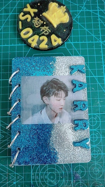 王俊凯滴胶手账本笔记本karry