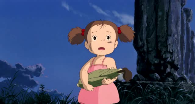 龙猫:纯真的心,小月得见妹妹,猫车来帮忙