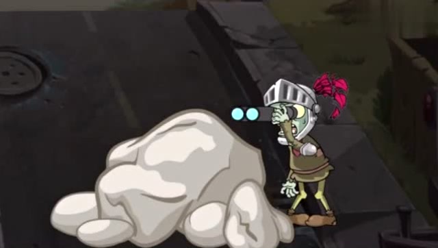 植物大战僵尸:太阳花晚上睡着了