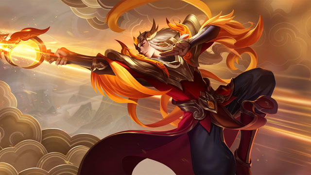 《英魂之刃口袋版》新皮肤"金云剑仙"