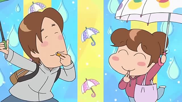 我们这一家:雨越下越大,橘子想送吉刚回家,被吉刚拒绝