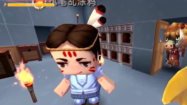 迷你世界二狗子二狗正在做电路被小怪物揍了太讨厌了