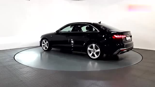 黑色2020款奥迪a4展示欣赏