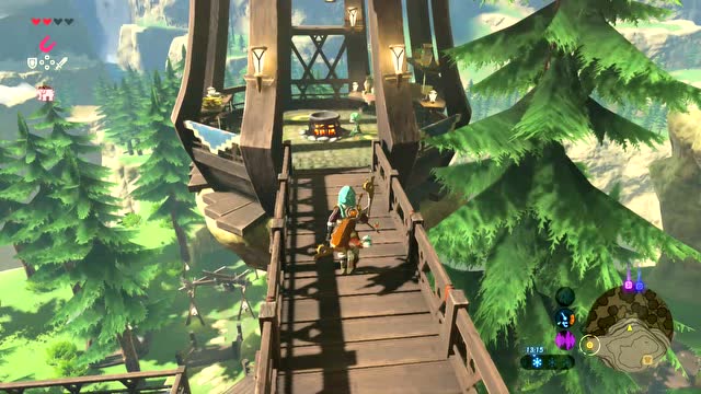 塞尔达传说旷野之息748-飞行训练场_利特村第七回