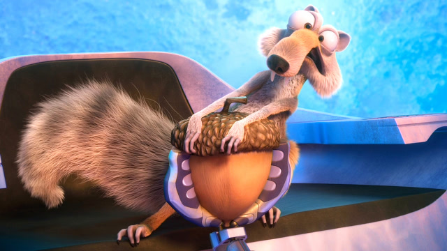 小松鼠为了一颗坚果,差点毁灭了地球,一部搞笑动画电影