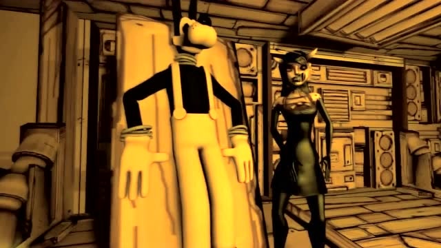 班迪和墨水机器疯狂的黑化爱丽丝简直把爱丽丝黑到了极点