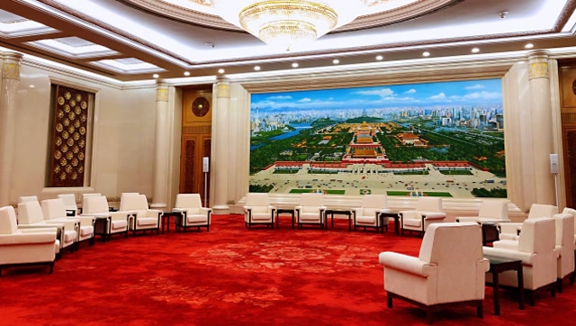 人民大会堂里面北京厅到底什么样的?今天我终于看到了!