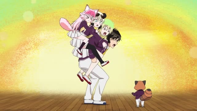 三位妹子趴在男主身上,男主承受了生命不能承受之重!