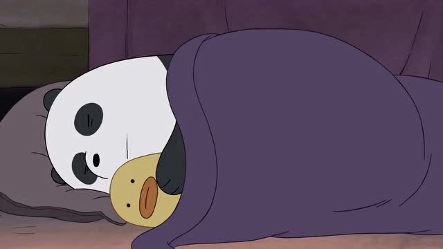 咱们裸熊:胖达想睡觉,但查理一直唠叨