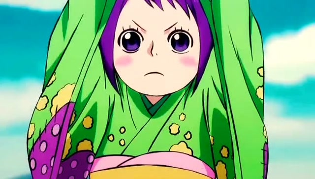 海贼王:看看这么可爱懂事的小玉,再看看桃之助,有什么想说的吗?