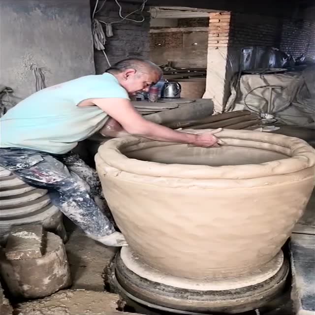 大水缸的制作过程,相信很多人没见过吧