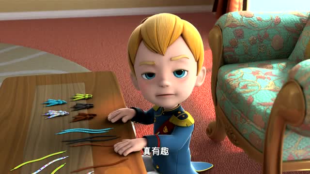 超级飞侠:西蒙王子怎么不出去玩呢,原来这个王子是一个很严肃的人