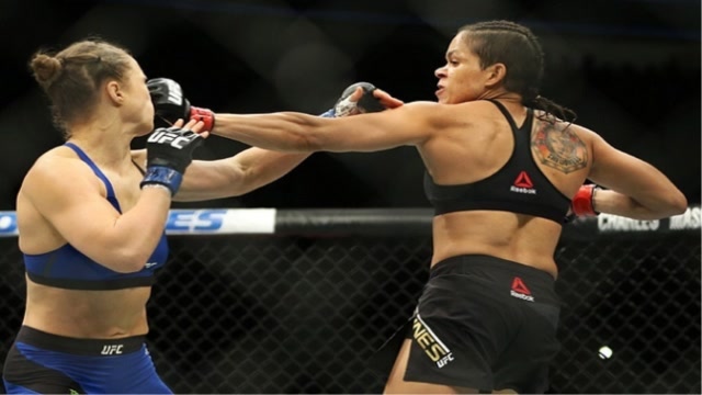 女子格斗的"更新换代",母狮努涅斯vs隆达罗西,一回合结束战斗!