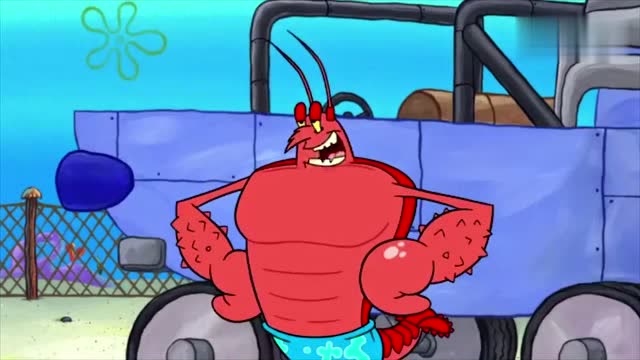 海绵宝宝考驾照刚被淘汰就看到了拉里炫耀他的改装赛车,心情复杂!