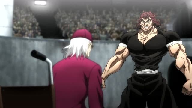 刃牙 :郭海皇对战勇次郎,吃瓜群众兴奋到极点!